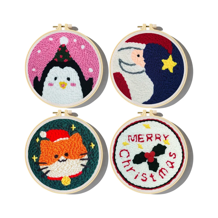 Embroidery Xmas Kits - Рождественский Набор для вышивания игл с