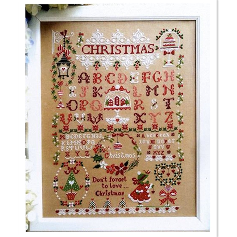 Embroidery Xmas Kits - Рождественский набор для вышивки крестом для