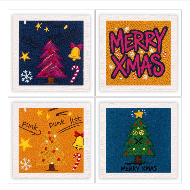 Embroidery Xmas Kits - Набор для вышивки иглой «Рождественская елка»