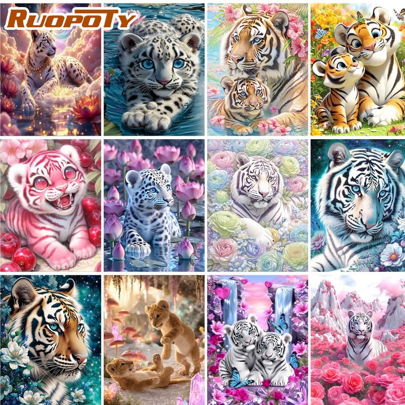Embroidery Ideas For Bags - Наборы для алмазной вышивки RUOPOTY: Оригинальные