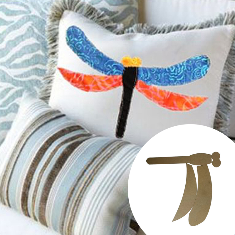 Embroidery Quilting - Шаблон для квилтинга «Стрекоза», прозрачный узор