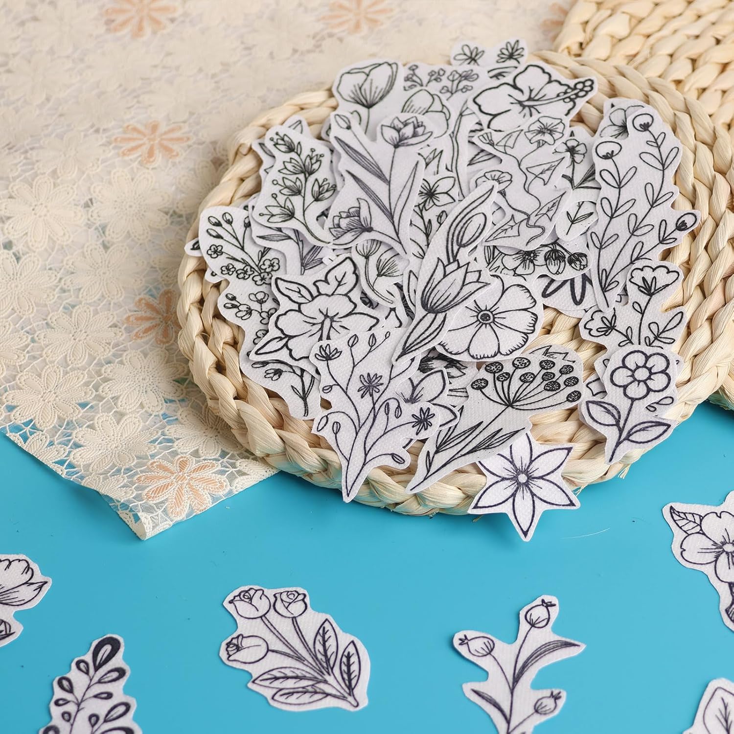 50 шт. водорастворимые стабили – обзор и цена Embroidery Quilting
