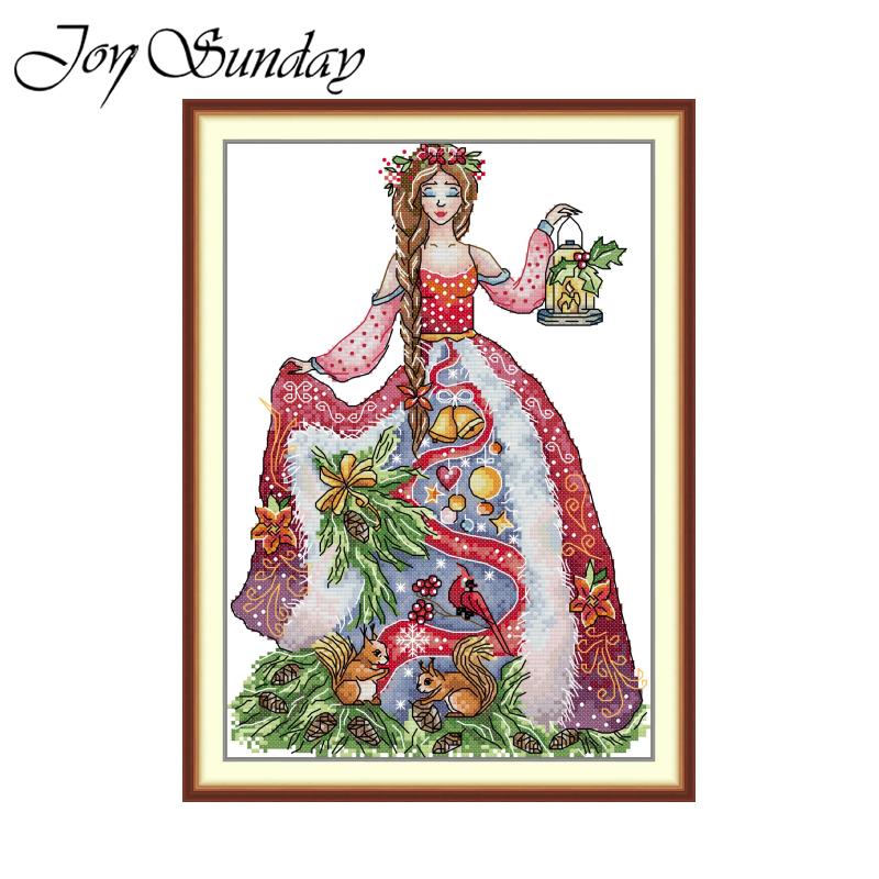 Набор для вышивки крестом Joy  – обзор и цена Embroidery Xmas Kits