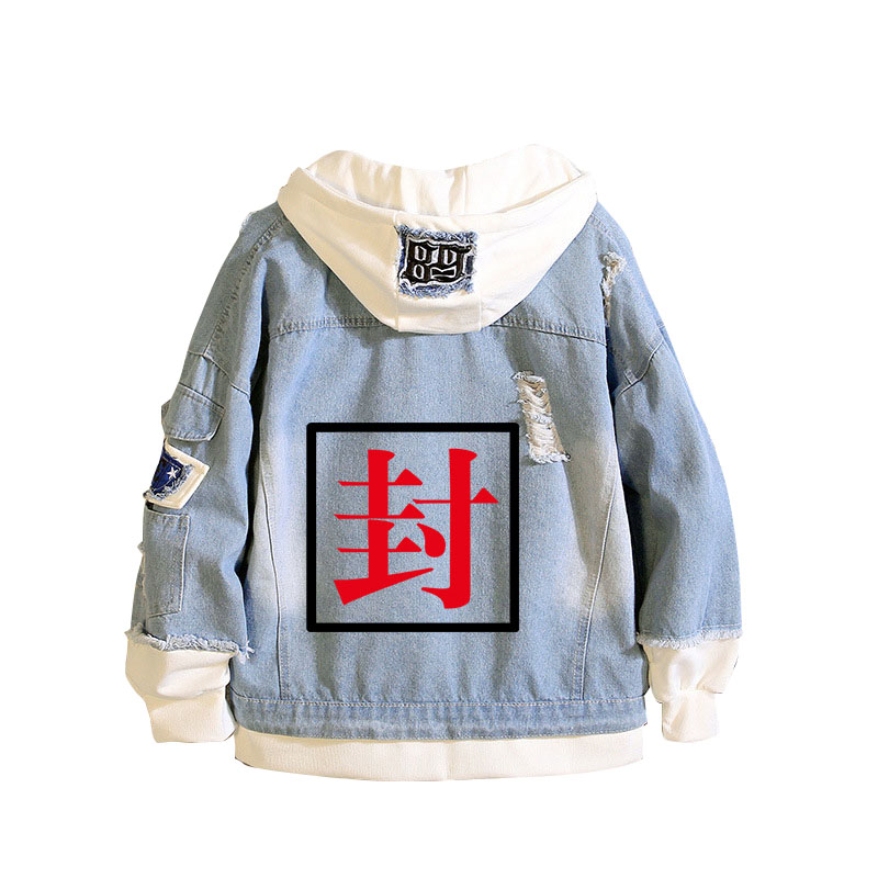 Унитаз обтягивающий Hanako-kun – обзор и цена Embroidery Jacket Jeans
