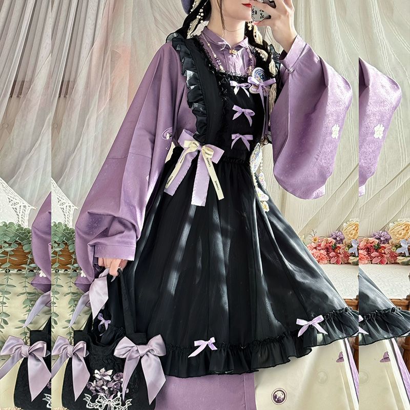 Милое китайское фиолетовое дли – обзор и цена Embroidery Apron