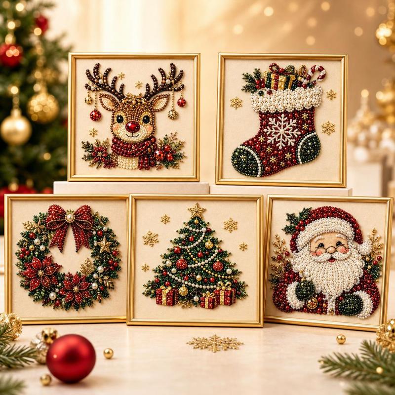 Новый популярный рождественски – обзор и цена Embroidery Xmas Kits