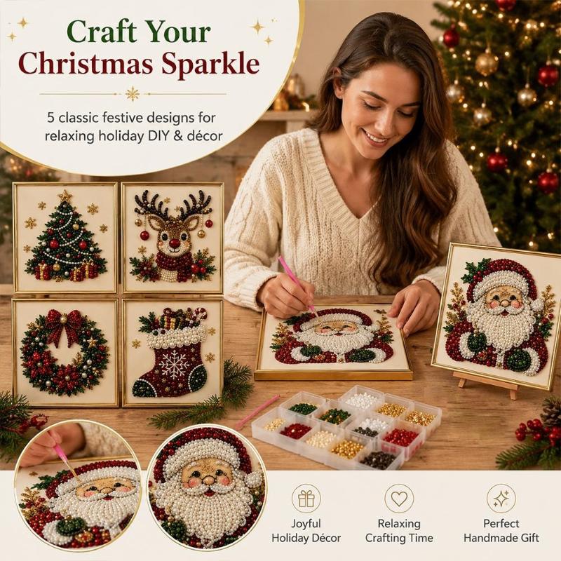 Новый популярный рождественски – обзор и цена Embroidery Xmas Kits