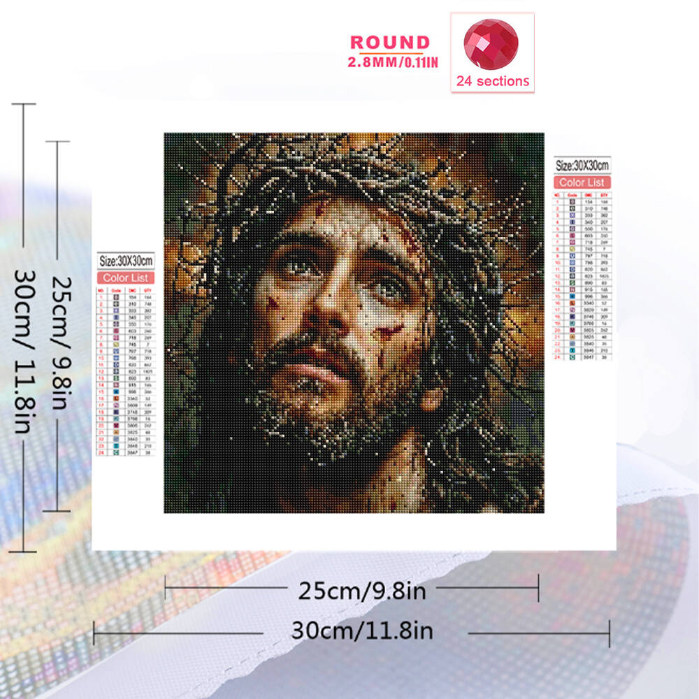 Evershine алмазная живопись со – обзор и цена Embroidery Jesus