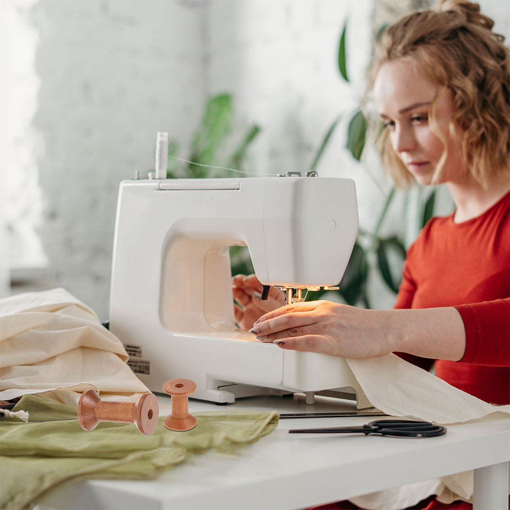 7 шт. деревянных катушек для н – обзор и цена Embroidery Thread