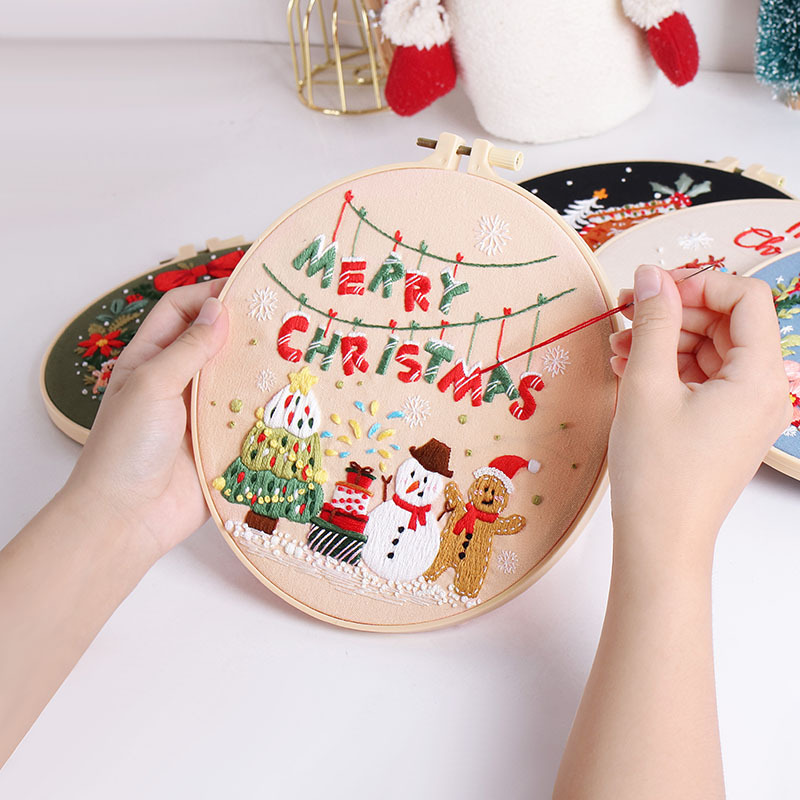 Рождественский Набор для вышив – обзор и цена Embroidery Xmas Kits