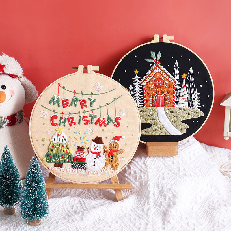 Рождественский Набор для вышив – обзор и цена Embroidery Xmas Kits