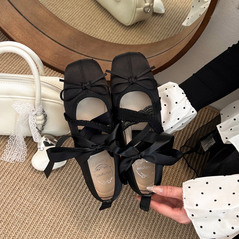 Новые весенние удобные балетки – обзор и цена Embroidery Flat Shoes