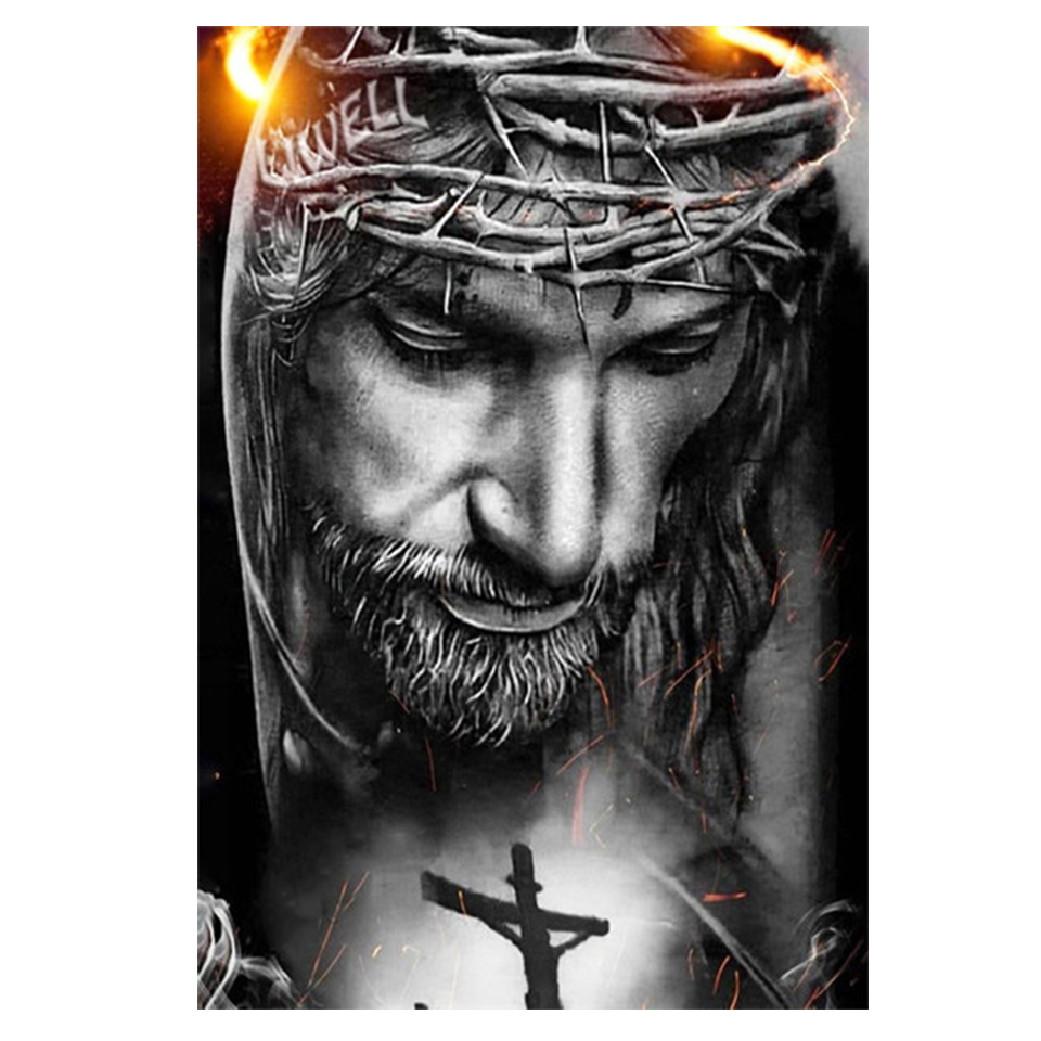 Иисус 5D DIY комплект алмазной – обзор и цена Embroidery Jesus