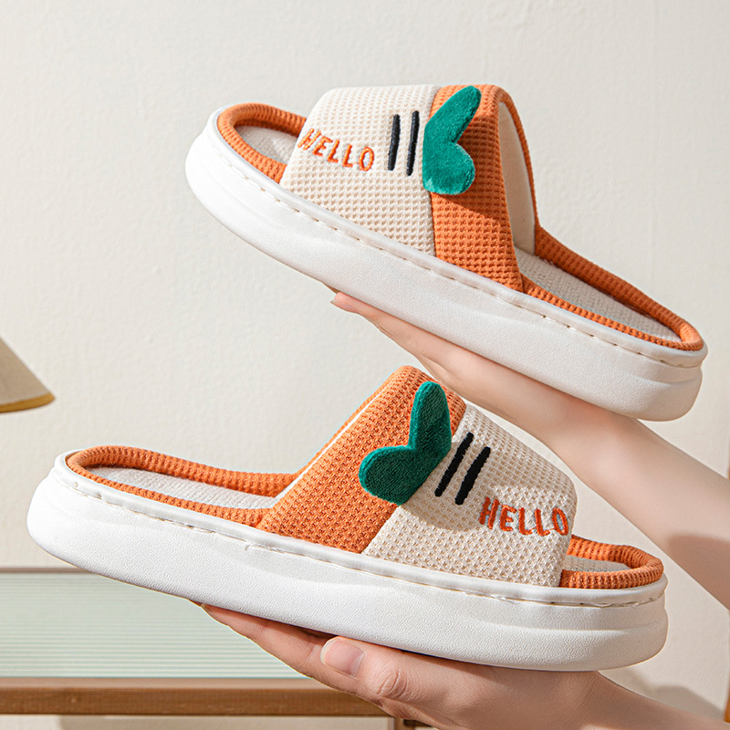 Новые льняные тапочки для женщ – обзор и цена Embroidery Flat Shoes