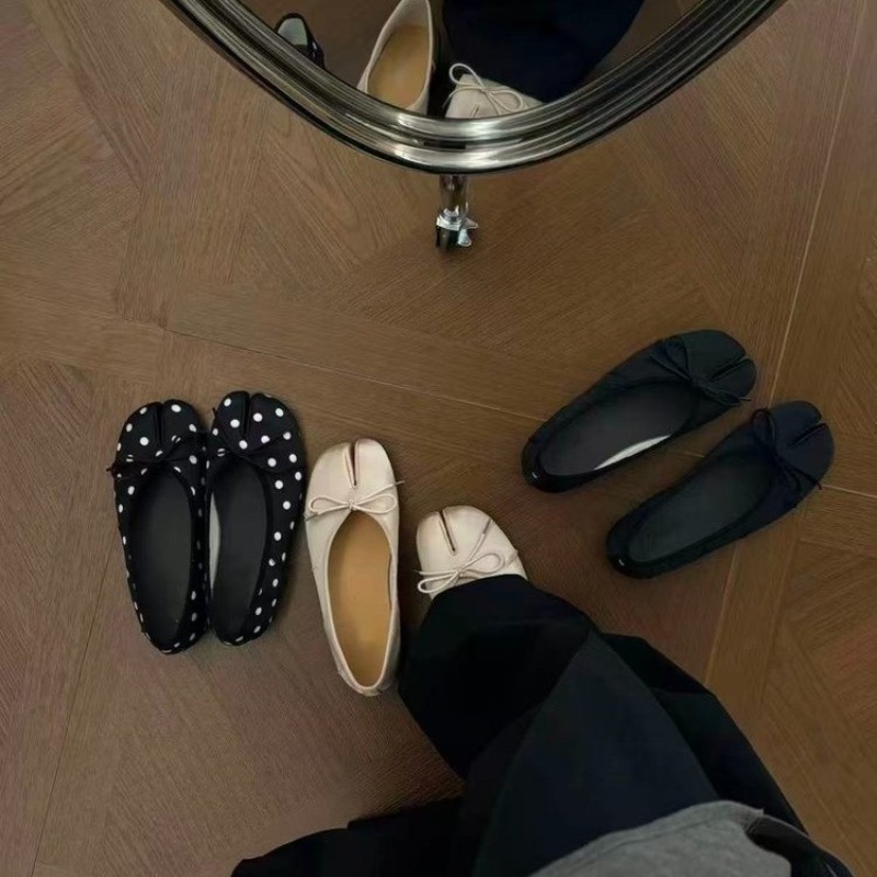 Женские туфли Sweet Bow, весна – обзор и цена Embroidery Flat Shoes
