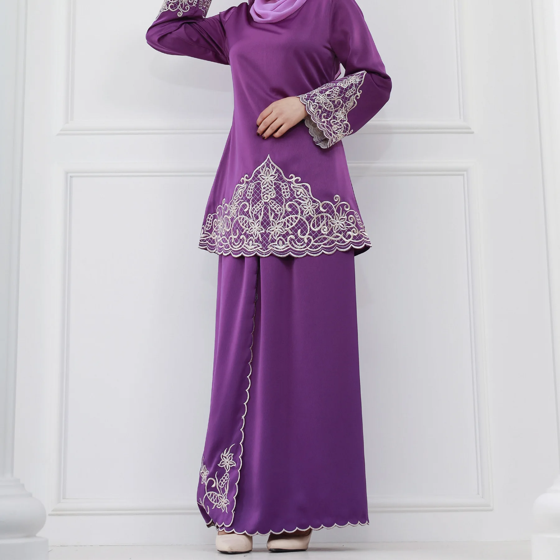 Мусульманские комплекты для же – обзор и цена Embroidery Baju