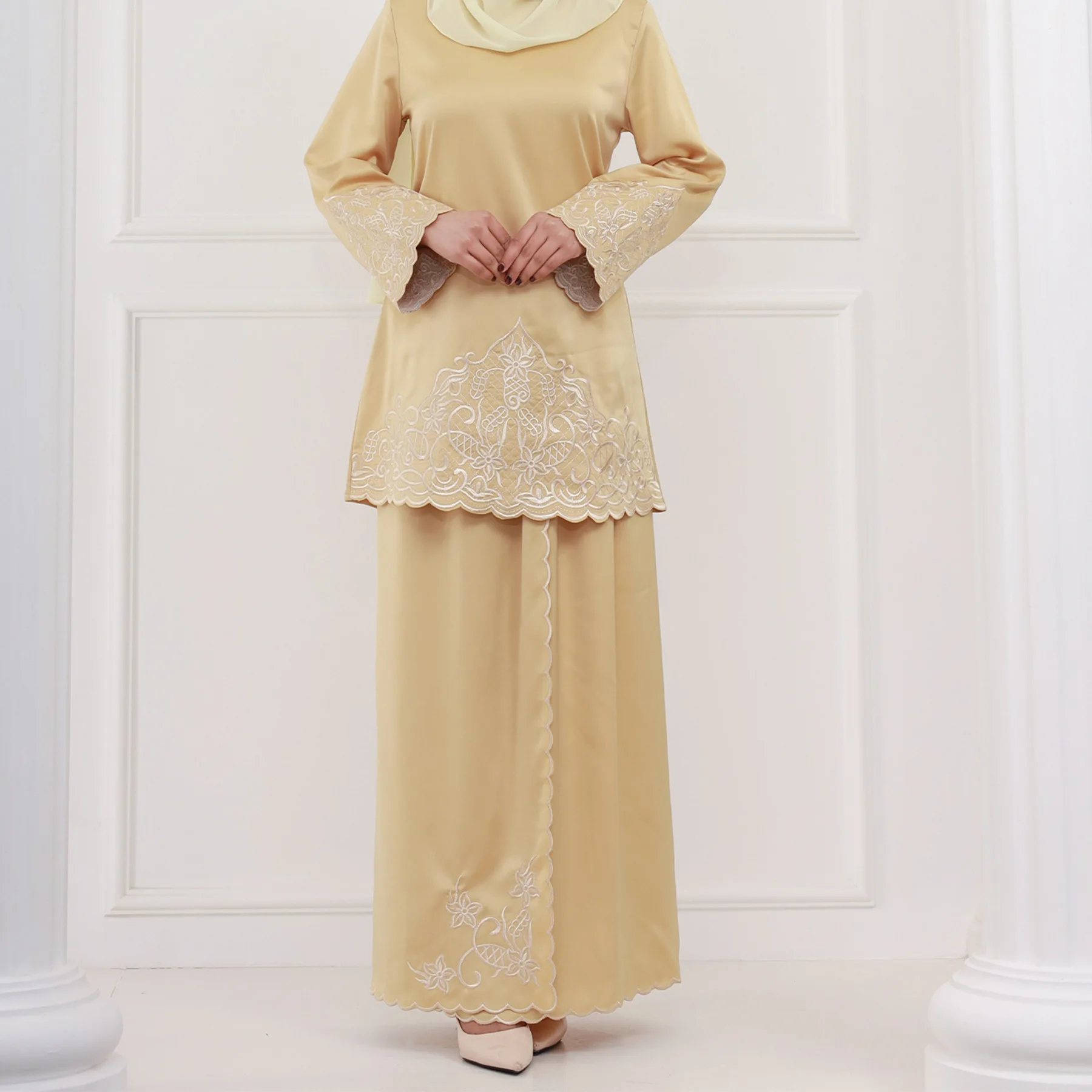 Мусульманские комплекты для же – обзор и цена Embroidery Baju