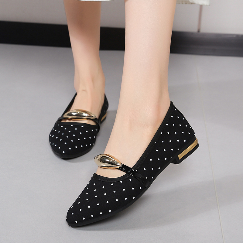 Весенне-осенние элегантные ост – обзор и цена Embroidery Flat Shoes