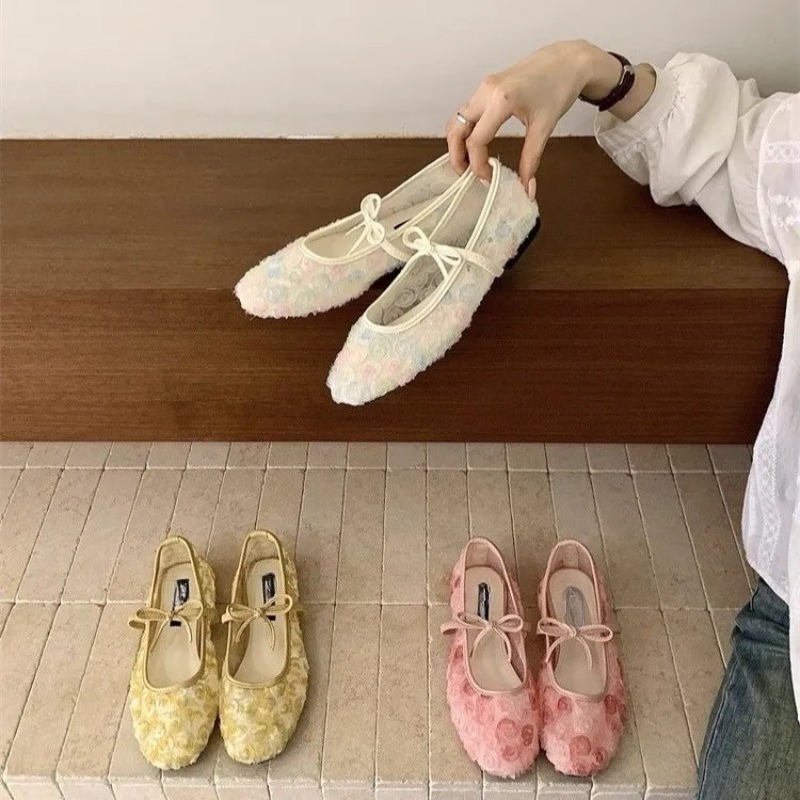 Нежные новые китайские туфли М – обзор и цена Embroidery Flat Shoes