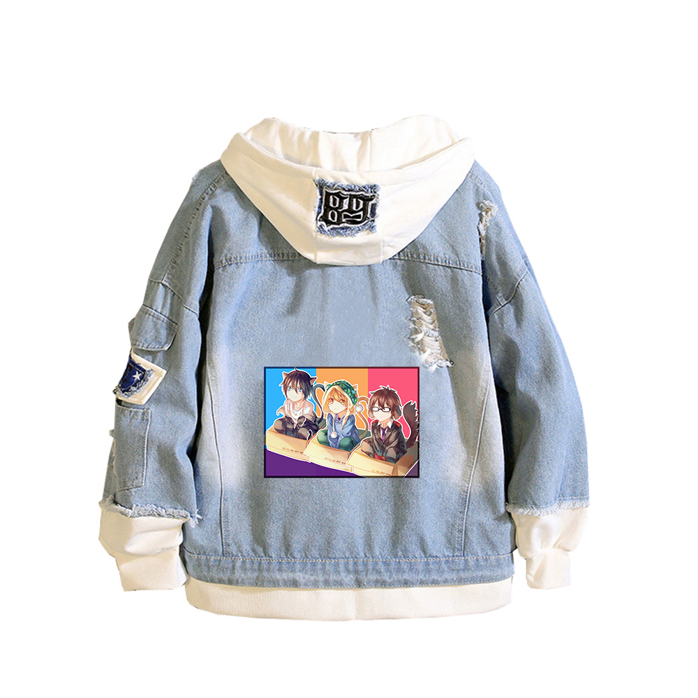 Noragami ARAGOTO женская джинс – обзор и цена Embroidery Jacket Jeans