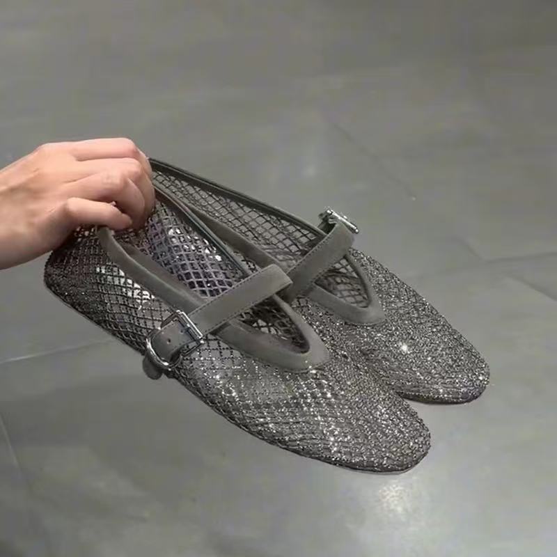 Женские туфли-мэри-джейн с пол – обзор и цена Embroidery Flat Shoes