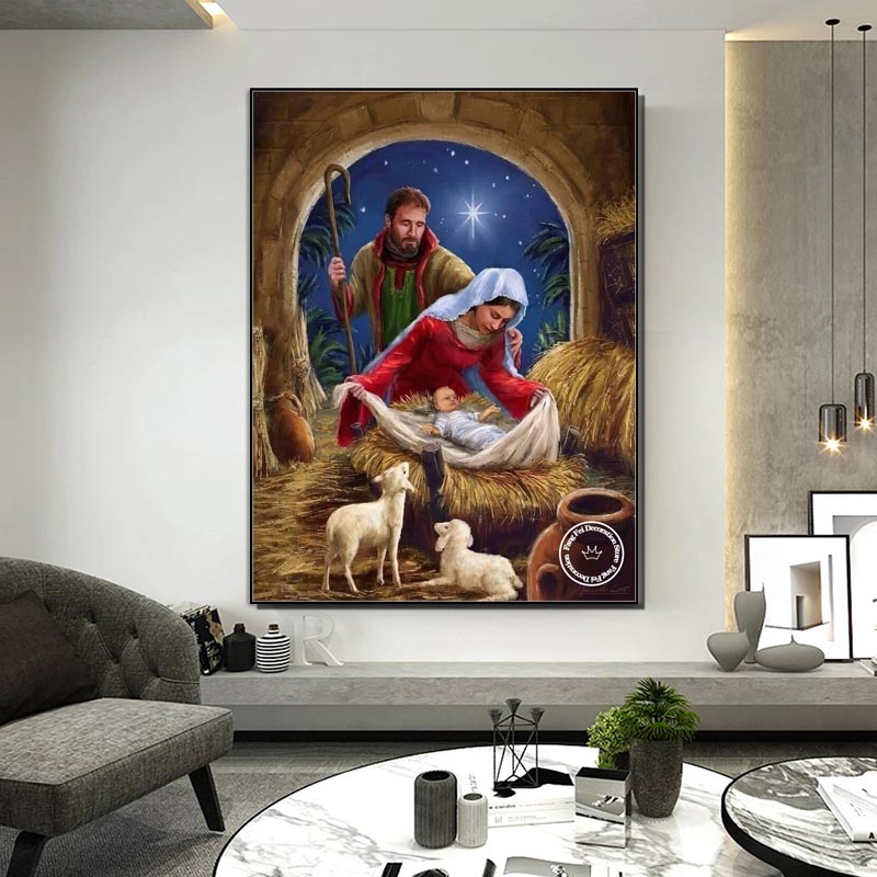 Иисус Христос Рожденный Полный – обзор и цена Embroidery Jesus