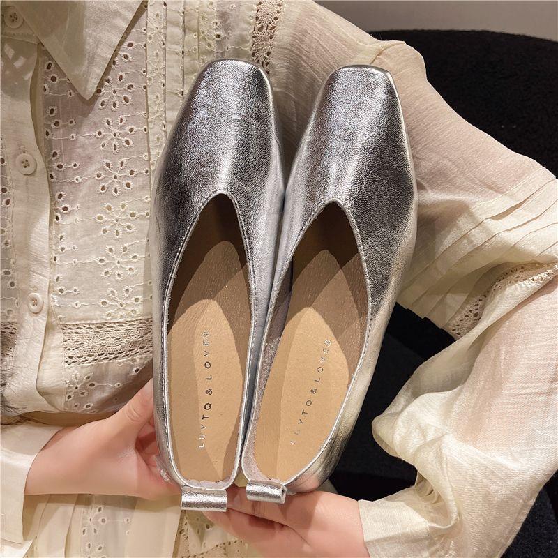 Модные женские лоферы из натур – обзор и цена Embroidery Flat Shoes