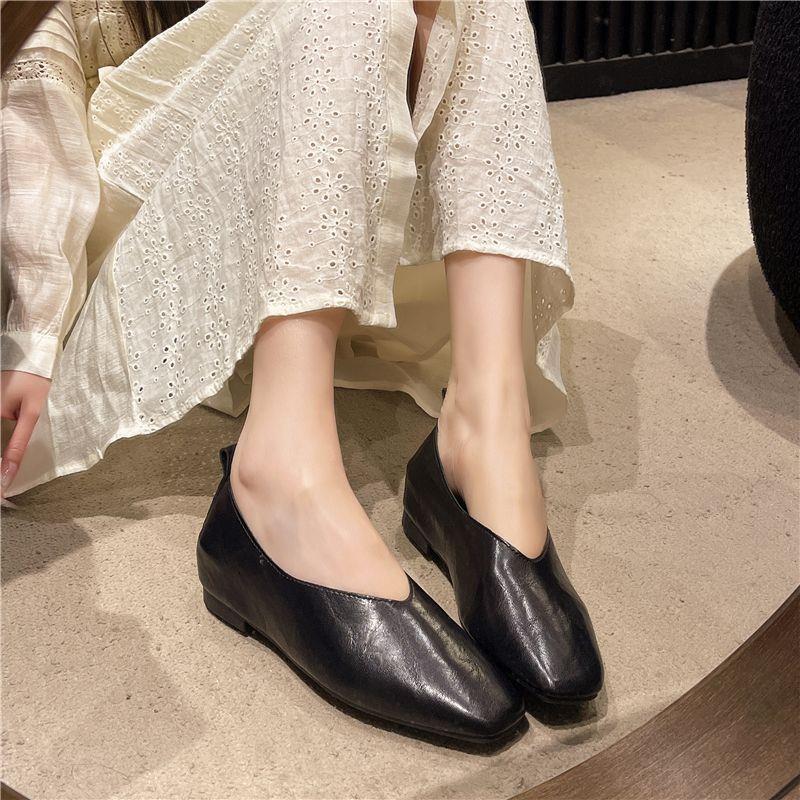 Модные женские лоферы из натур – обзор и цена Embroidery Flat Shoes