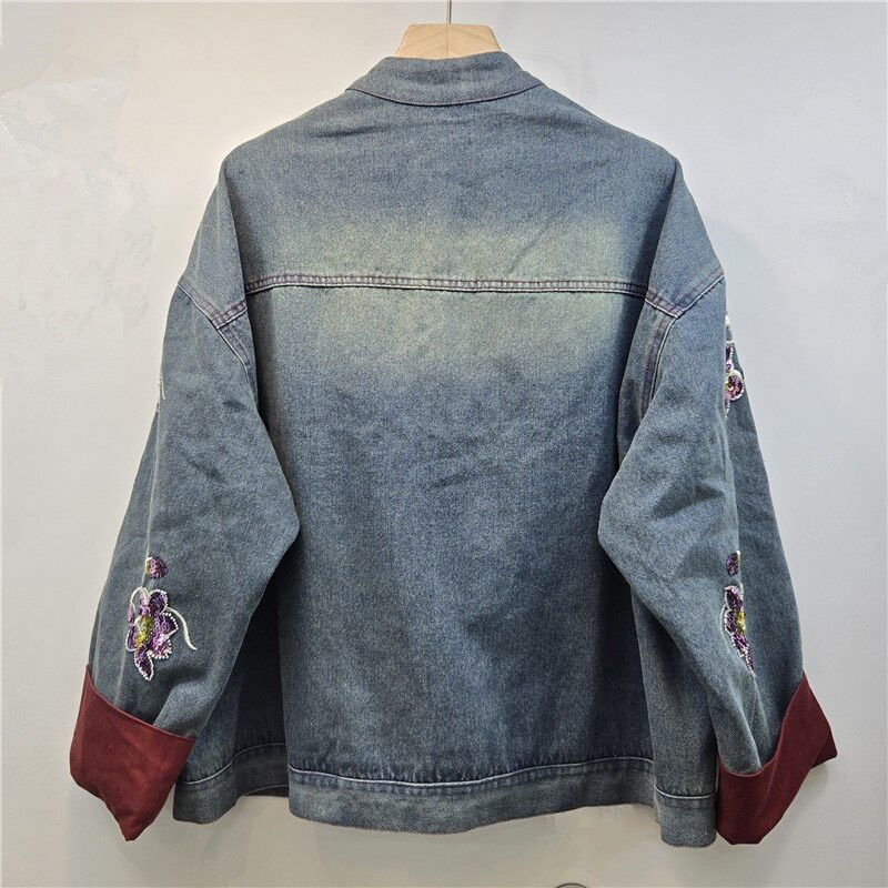 Джинсовая куртка с тяжелой выш – обзор и цена Embroidery Jacket Jeans