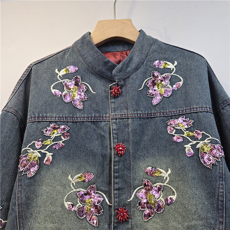 Джинсовая куртка с тяжелой выш – обзор и цена Embroidery Jacket Jeans