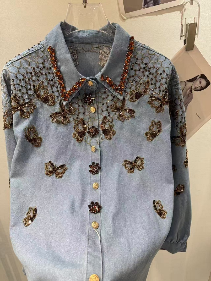 Роскошная джинсовая куртка в с – обзор и цена Embroidery Jacket Jeans
