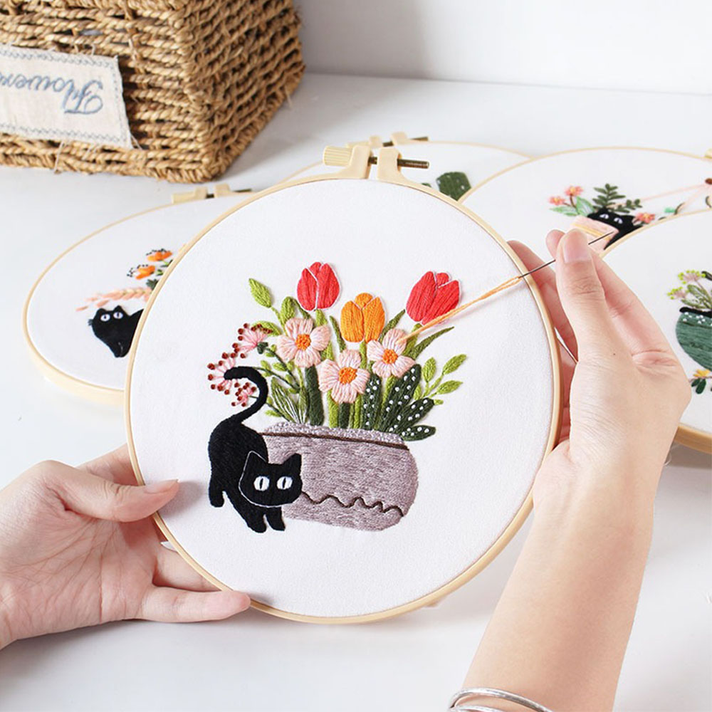 Набор для вышивания с дизайном – обзор и цена Embroidery Ideas For Bags