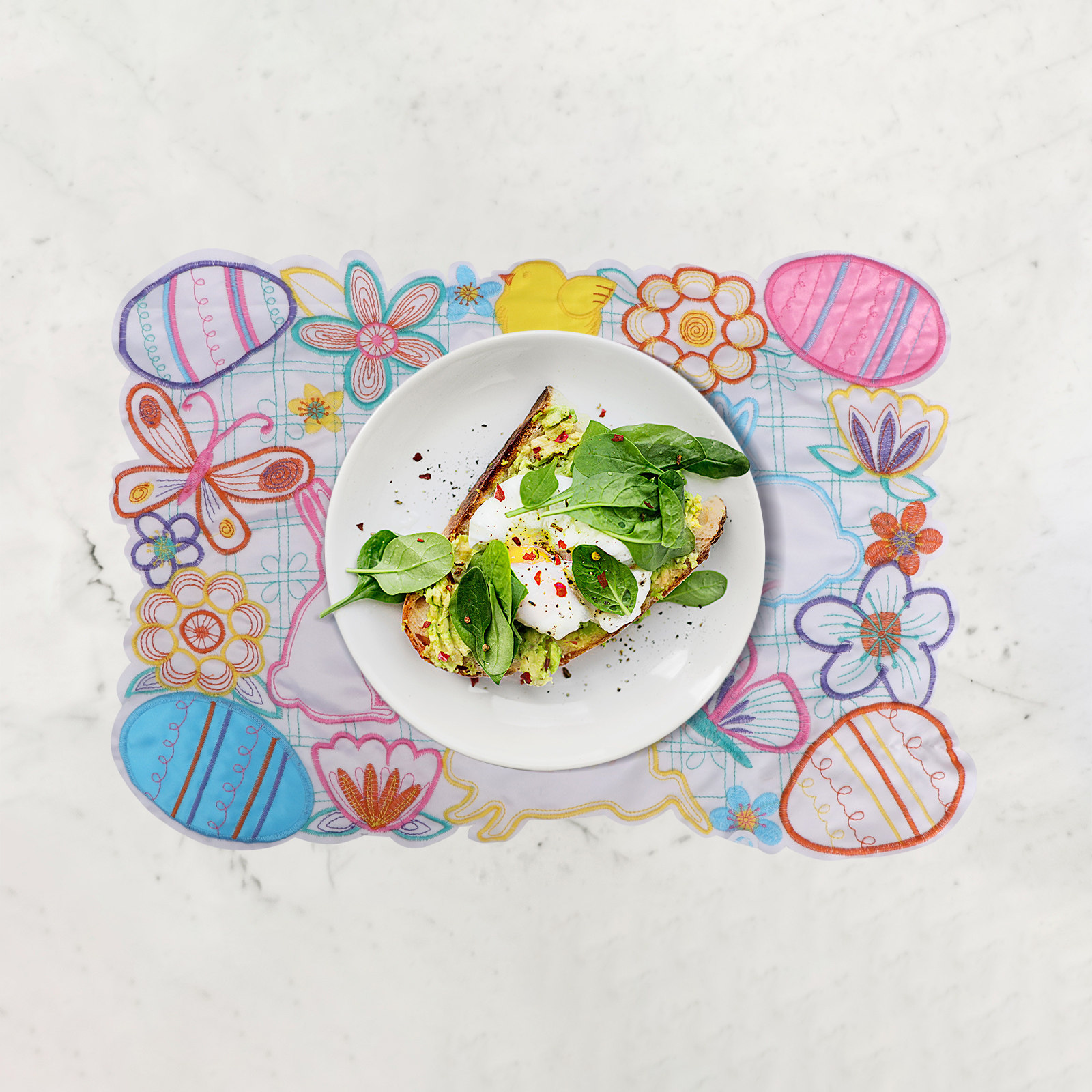 1 шт. Пасхальный коврик-салфет – обзор и цена Embroidery Egg