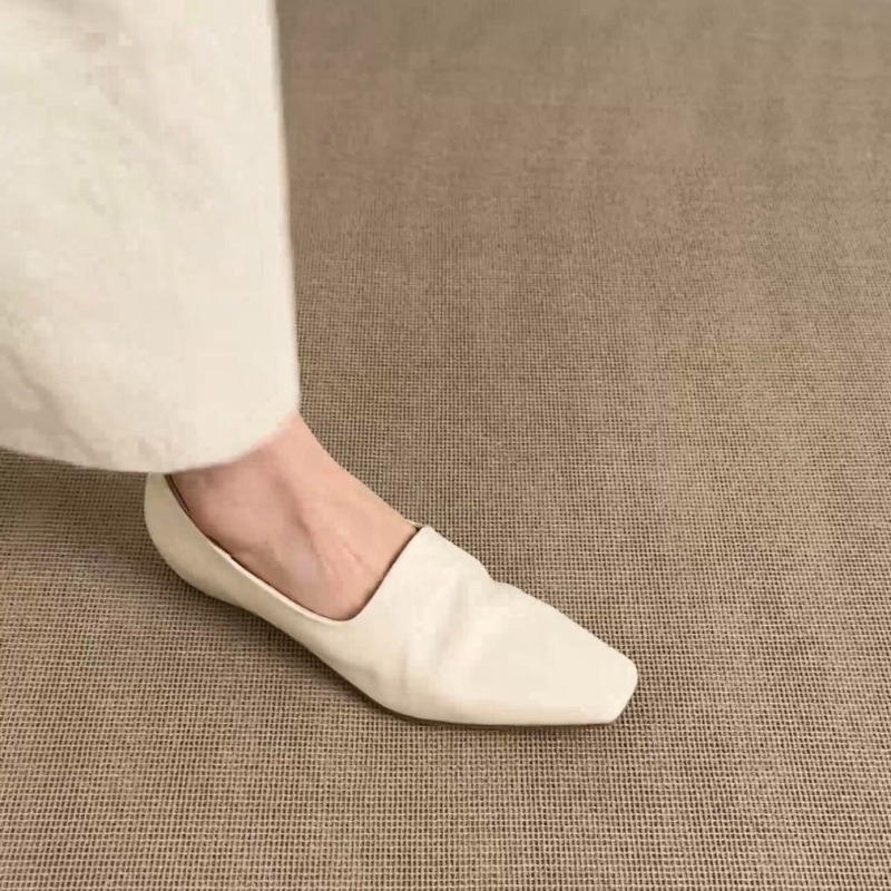 Ретро-лоферы женские, без заст – обзор и цена Embroidery Flat Shoes
