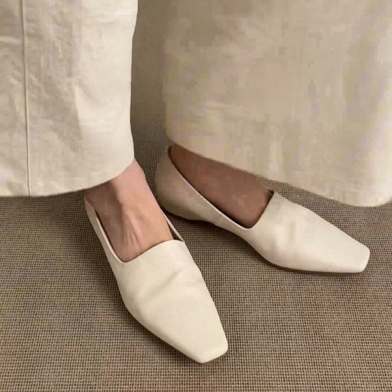 Ретро-лоферы женские, без заст – обзор и цена Embroidery Flat Shoes
